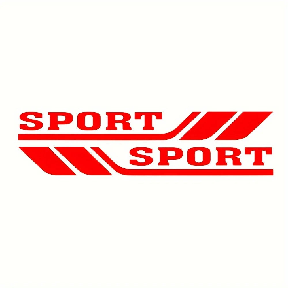 Pair Sport Door Side Stickers Mirror Decor Decal Sticker