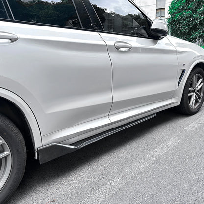 For BMW X3 X4 G01 G02 Side Skirt Extension Lip Lower Separator
