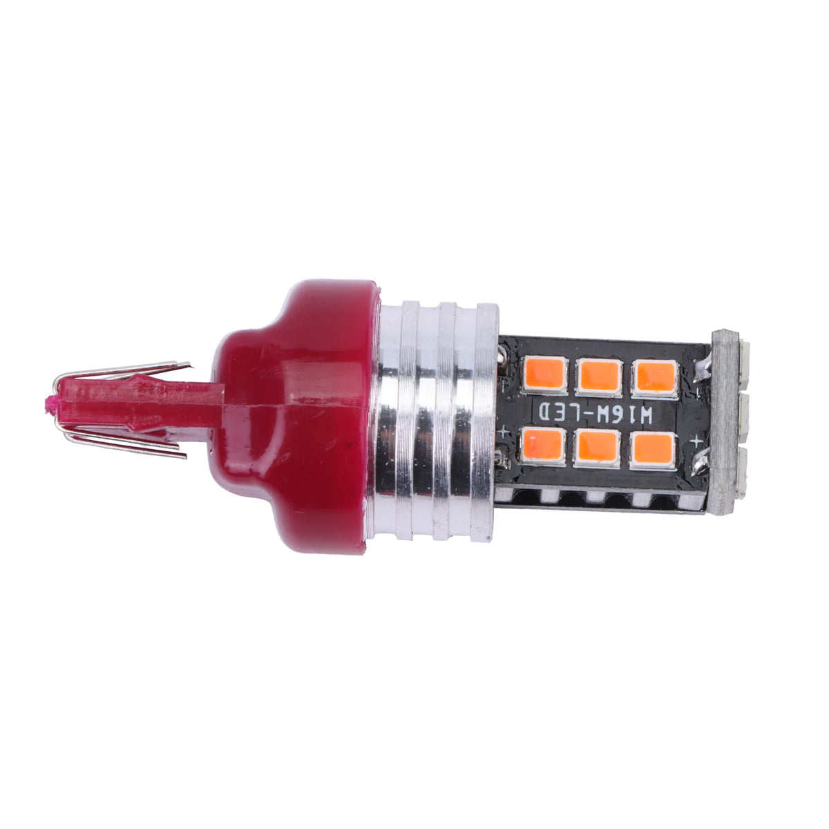 4PCS 7443 7440 Red Strobe Flash Blinking Brake Stop