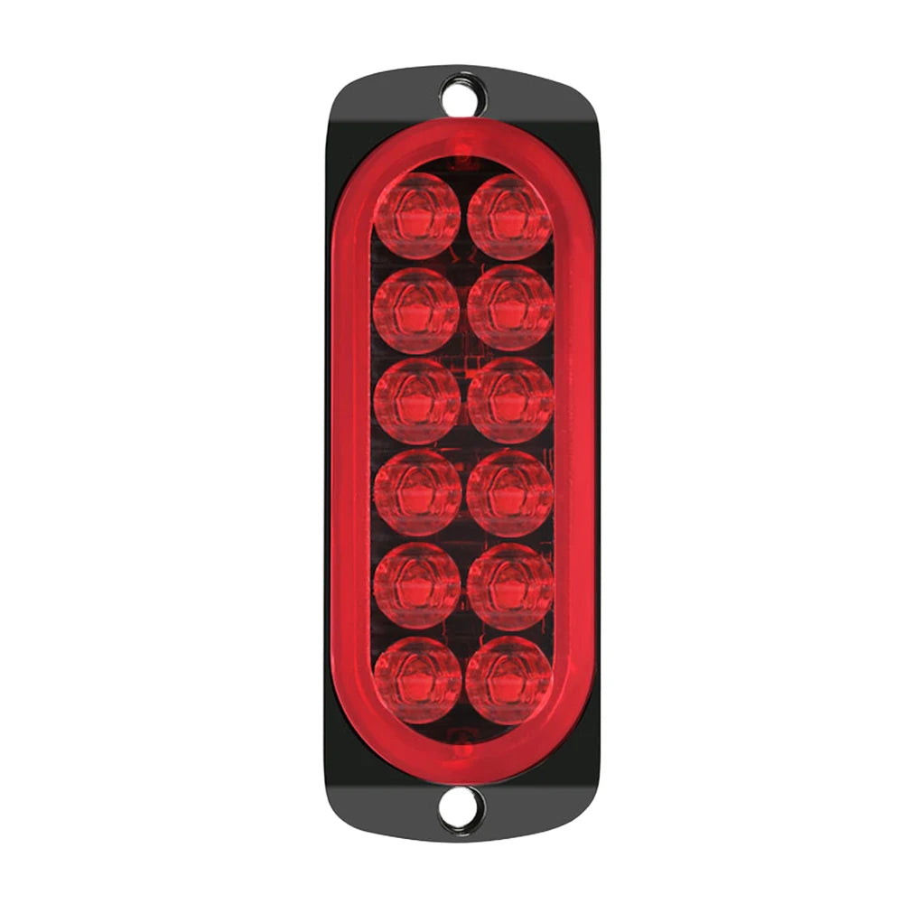 For Auto Lorry Dc 12-24v Strobe Warning 12W Grill Flashing IP67
