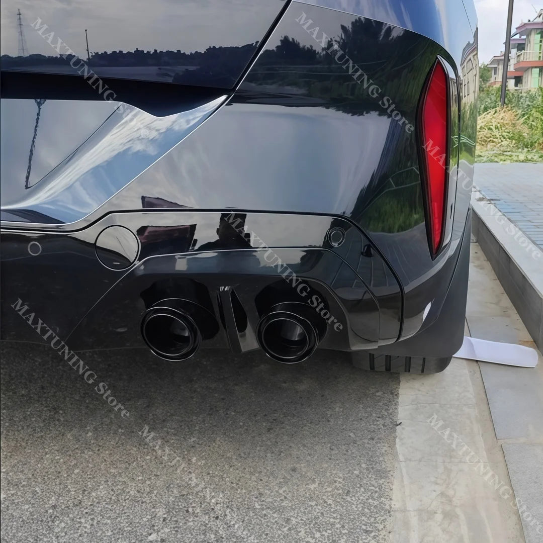 For BMW X3 G45 G48 2025-2026 ABS Rear Lip Spoiler Diffuser Tip