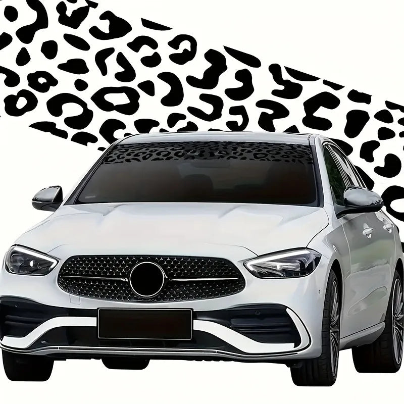 Leopard Print Sticker Stickers Window Decal Vinyl Art Pattern