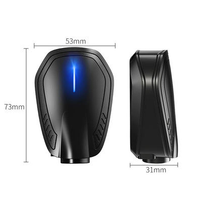 2PCS Rechargeable Door Welcome Logo Night Courtesy Emblem