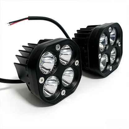 For Motorcycle Inch 40W Work Spot Offroad Driving Truck SUV ATV