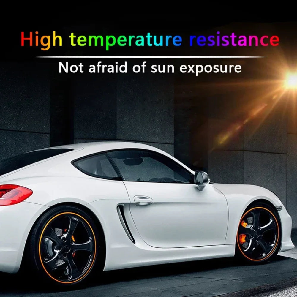 8M Rim Protect Strip Wheel Edge Protector Sticker Tire