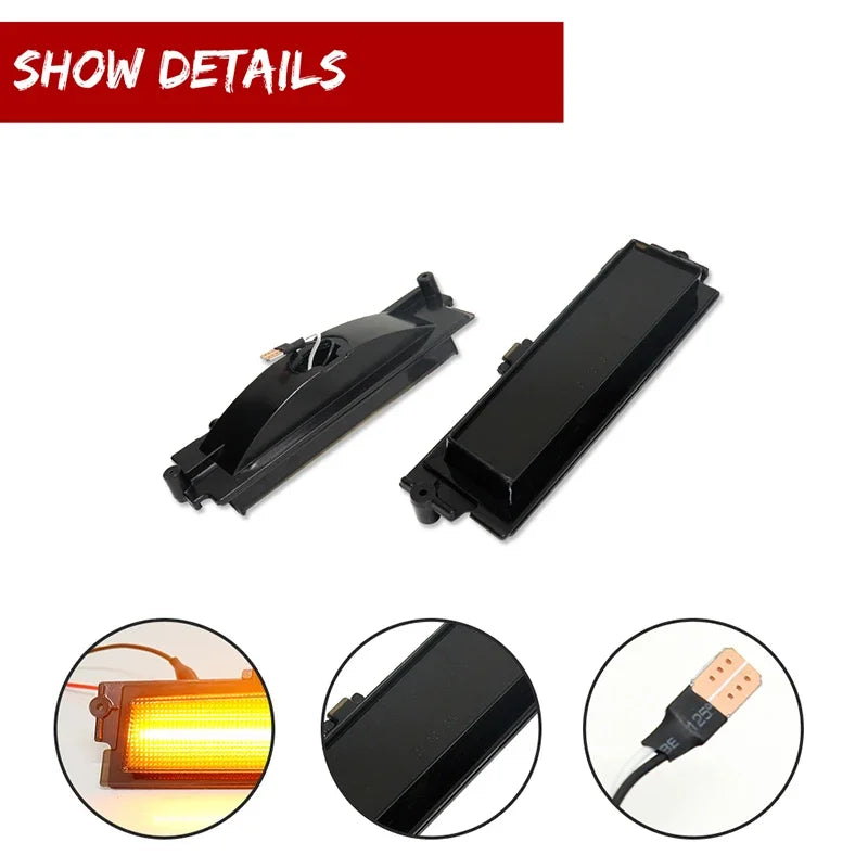 For Chevy Monte Carlo Ss Front Rear Bumper Side Marker Turn