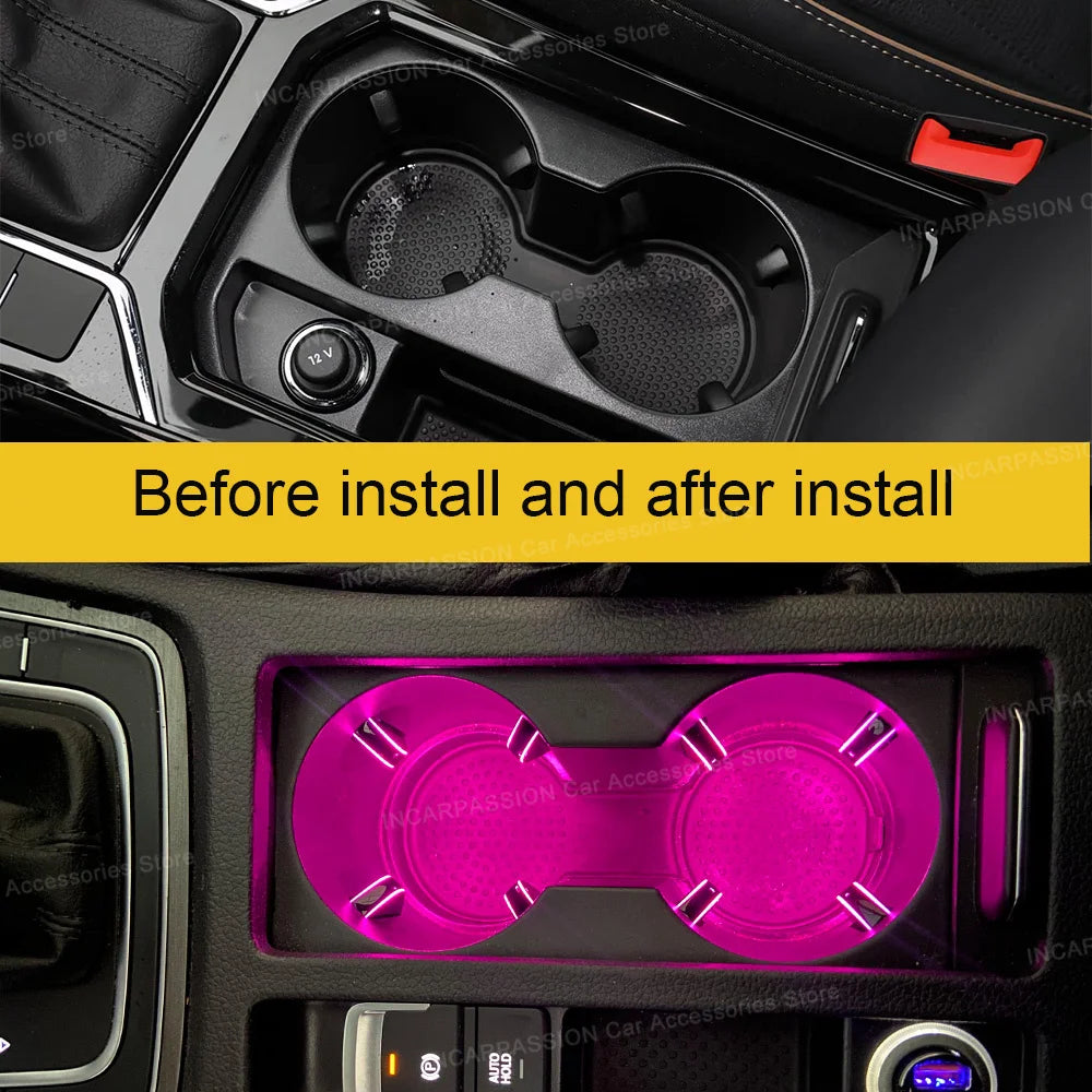 For Volkswagen Tiguan Passat B8 Tayron Cup Holder Multicolor
