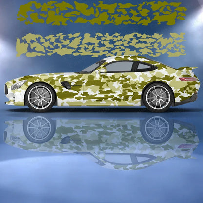 Camouflage Stickers Ita Tuning Racing Vinyl Decal Wrap Side