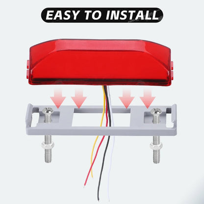 Flash Brake 12 24V Tail Strobe Beacon Truck Bus