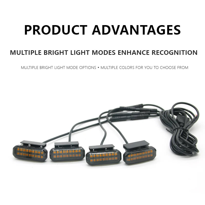 For Ford Ranger 18 LED Front Grille Daytime Running Wheel