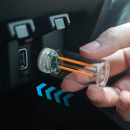 Night Glass ABS Ambient Lighting USB Power Cars Bedrooms