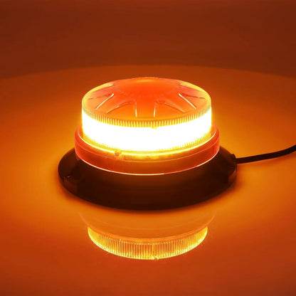 For Vehicle Forklift 24 Blue Strobe Roof Flash Warning Beacon