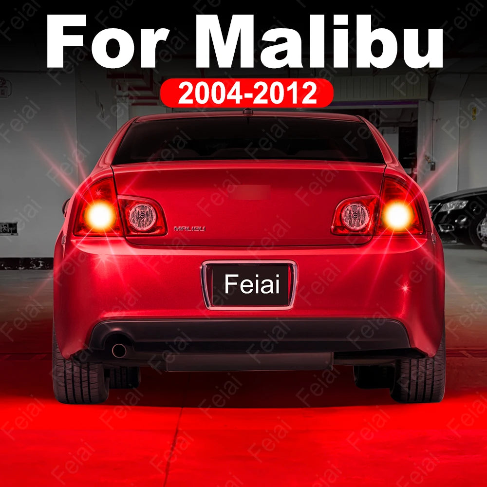 For Chevrolet Malibu Accessories LED Stop Brake Bulb Red Malibu