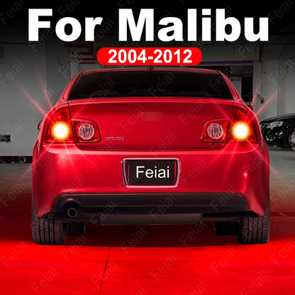 For Chevrolet Malibu Accessories LED Stop Brake Bulb Red Malibu