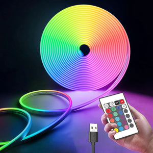 For Home Gaming Room Decor Lighting RGB Strip USB 5V Waterproof
