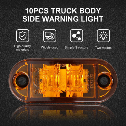 For Trailer Pack Durable Side Marker Trucks Caravan Clearance