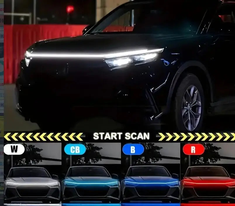 Hood Continuous Daytime Running Scanning Ambient Engine Super