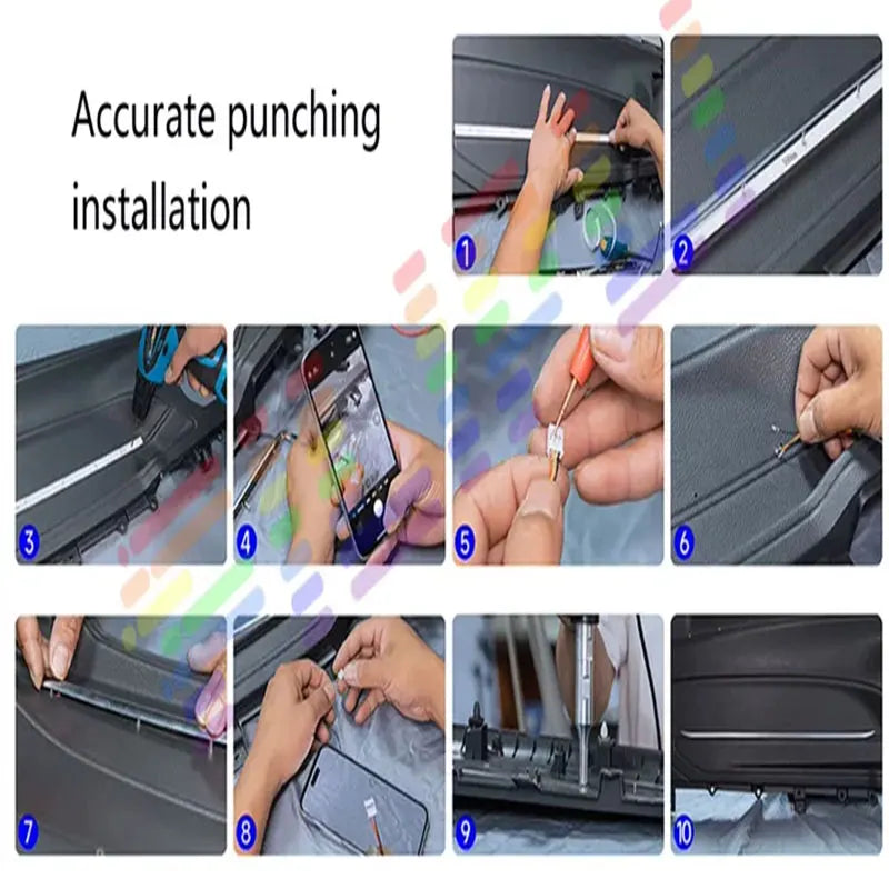 For Audi Rs 6 2008~2011 MK2 In Ambient Lighting Trunk Interior