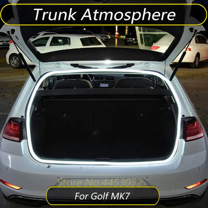 For Volkswagen Golf MK7 7 2014-2020 Trunk Atmosphere Strip Easy