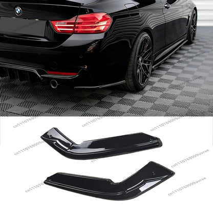 For BMW F32 M Sport Maxton Rear Bumper Side Splitters Coupe 420I