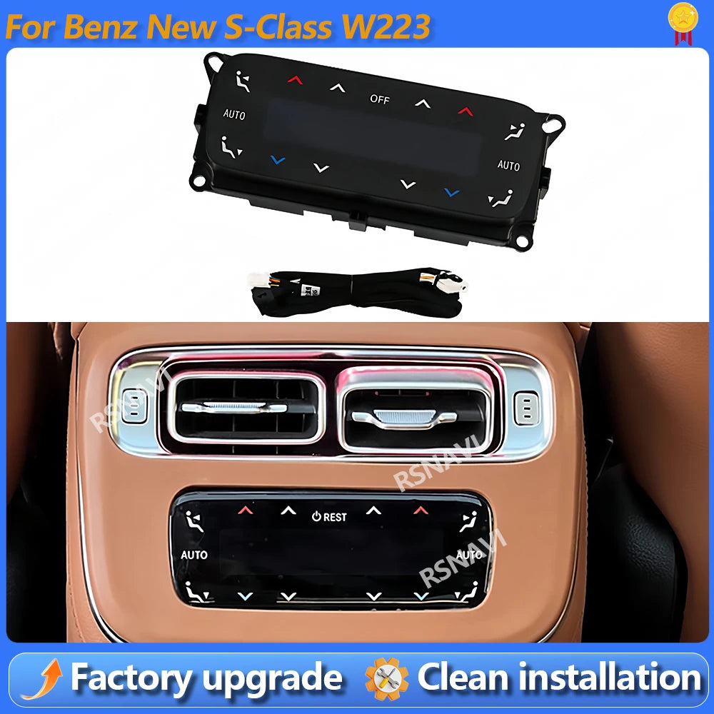 For Mercedes Benz S Class Rear Air Conditional Panel W223 S450