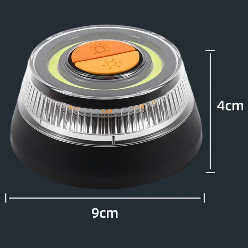 V16 Motorcycle Roof Warning 360 Flash Magnetic Base IP54