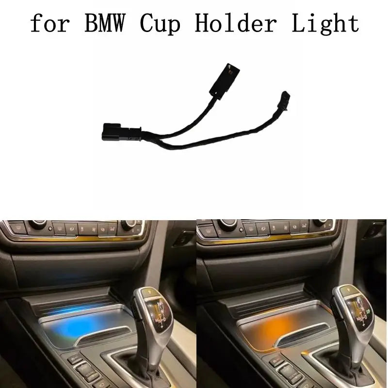 For BMW 3 4 Series F30 Cup Holder Surround Ambient Lighting F31