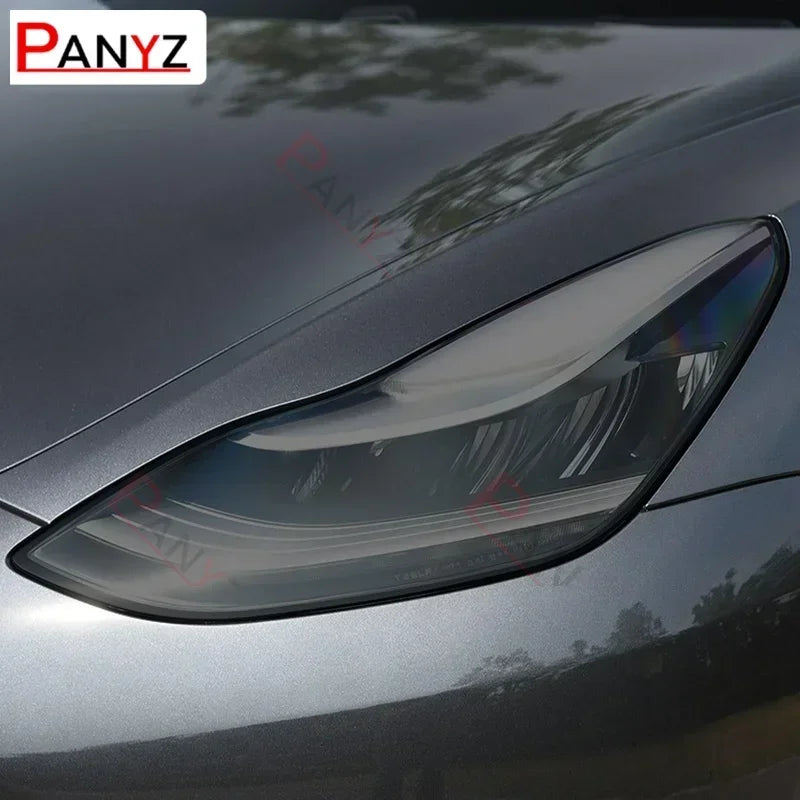 For Tesla Model 3 2021 2017-On Headlight Protective Film