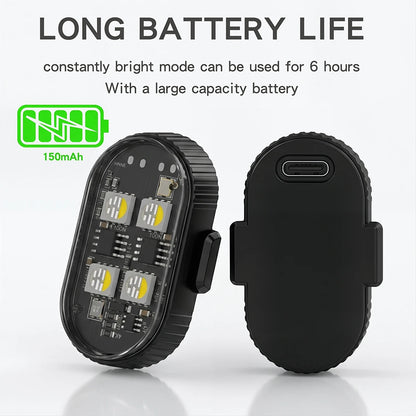 Wireless Aircraft Airplane Helicopter Warning RGB Strobe