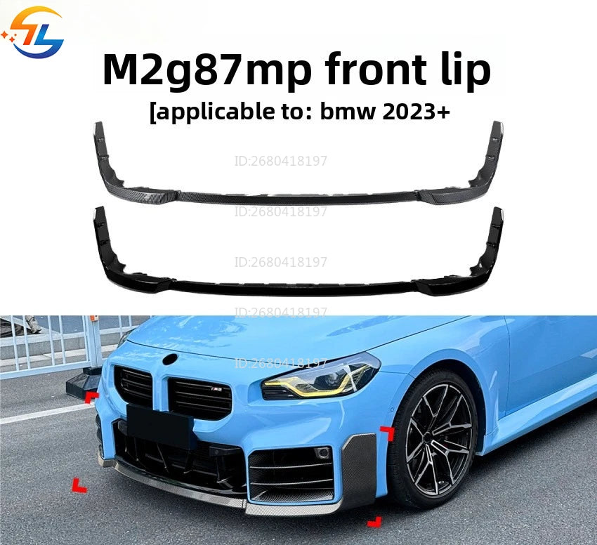 For BMW BMW M2 G87 2023+MP Front Lip Shovel Spoiler Corner