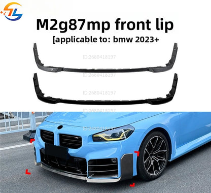 For BMW BMW M2 G87 2023+MP Front Lip Shovel Spoiler Corner