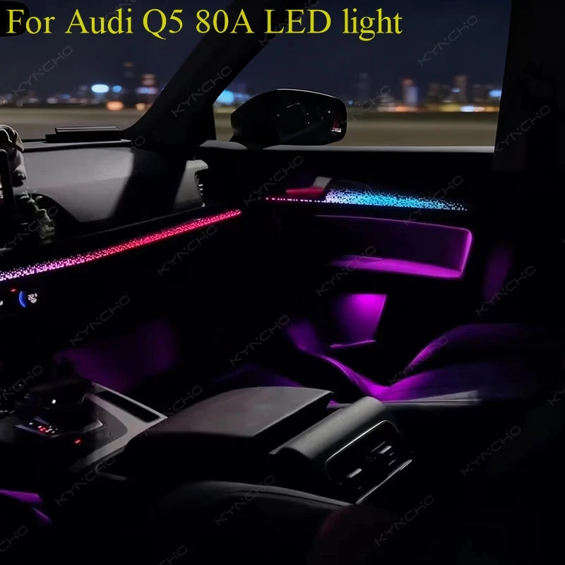 For Audi Q5 Ambient Lighting Models Kyncho Is Suitable From 2018