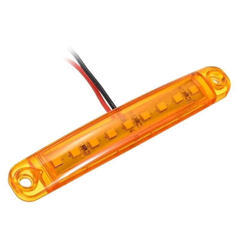 10PCS 12v-24v Clearence Front Rear Side Marker Indicators Truck