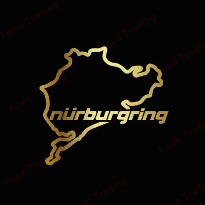 Fashion Personality Sticker Racing Track Nurburgring Vinyl Decal