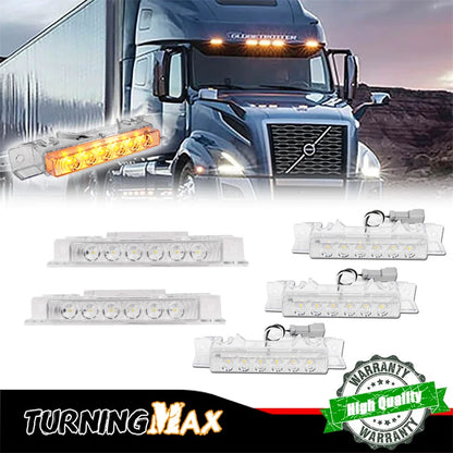 For Volvo Vn 2004 Vnl 5PCS Front Cab Rooftop Clearance Running