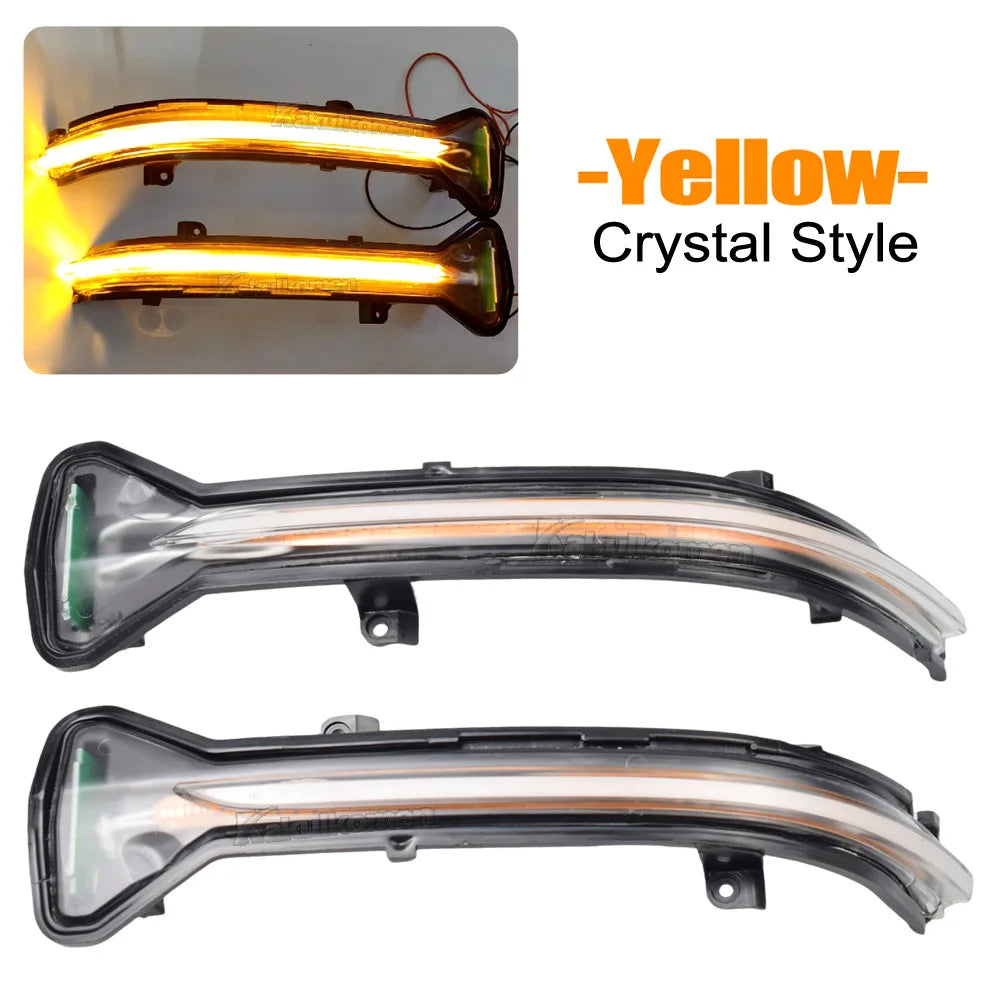 For BMW 3 4 5 6 Lhd Side Rearview Mirror Dynamic Turn Signal
