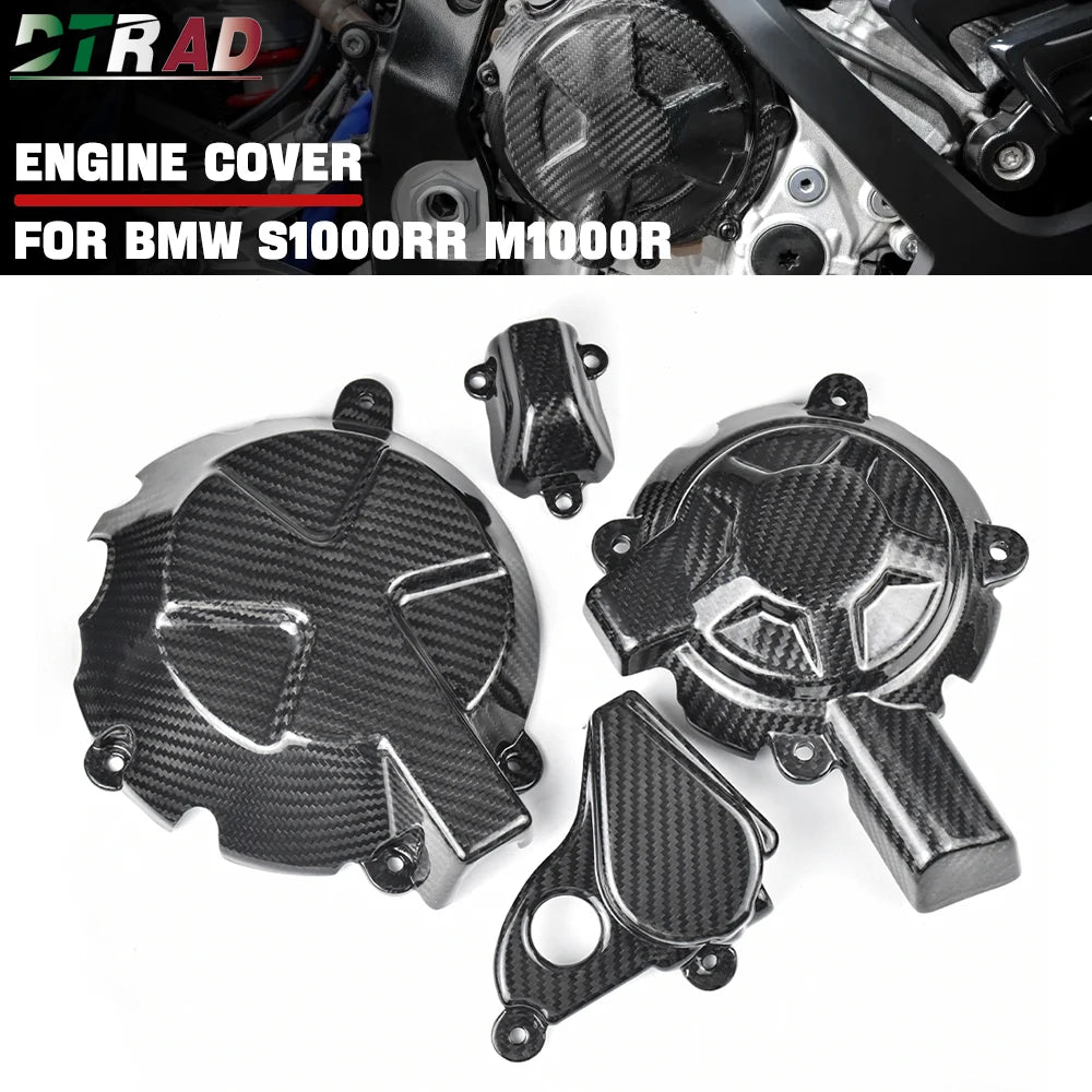 For BMW S1000RR S1000R M1000R M1000RR Racing 100 Carbon Fiber