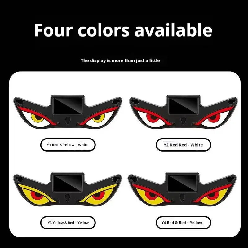 Generic Cool Solar Warning Devil Eye Smart Induction Vibration