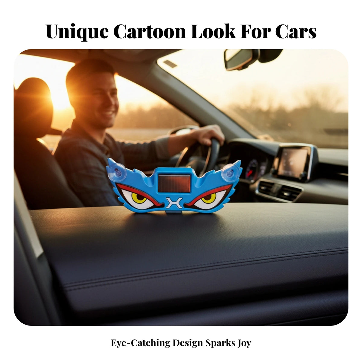 For Automobile Cabin Personalization evil-eye Shaped Suction Cup