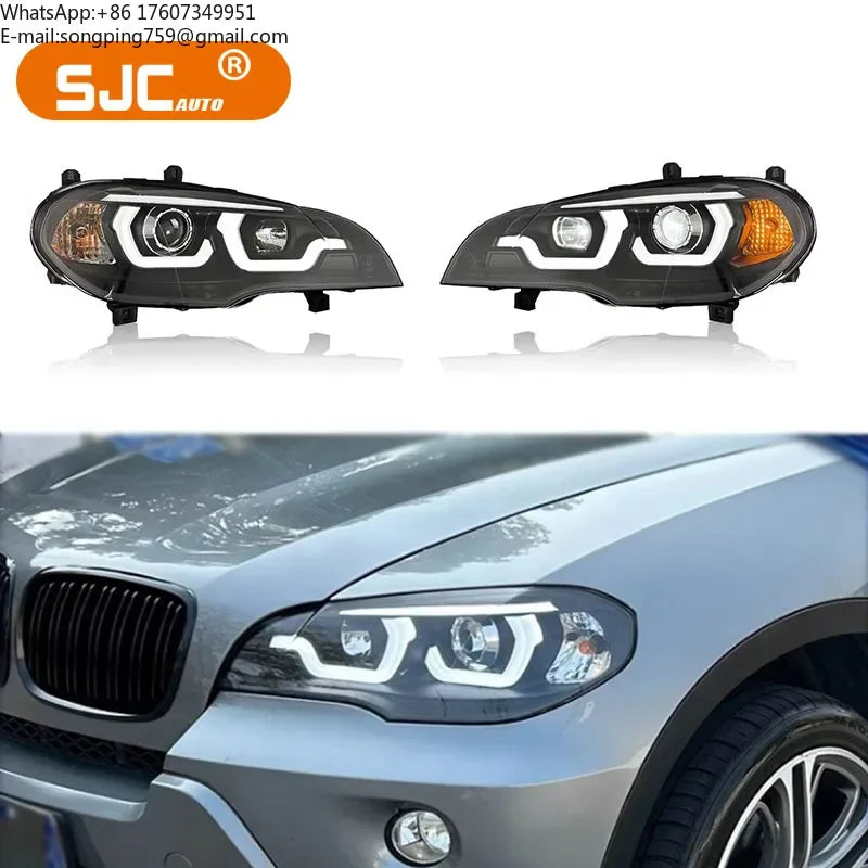 For BMW X5 E70 2007-2013 Upgrade Sjc Headlight Assembly Front