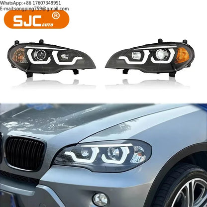 For BMW X5 E70 2007-2013 Upgrade Sjc Headlight Assembly Front