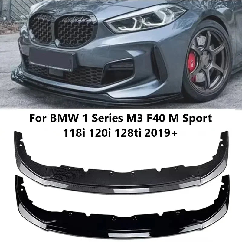 For BMW 1 Series M3 F40 Front Bumper Lip Splitter M Sport 118I