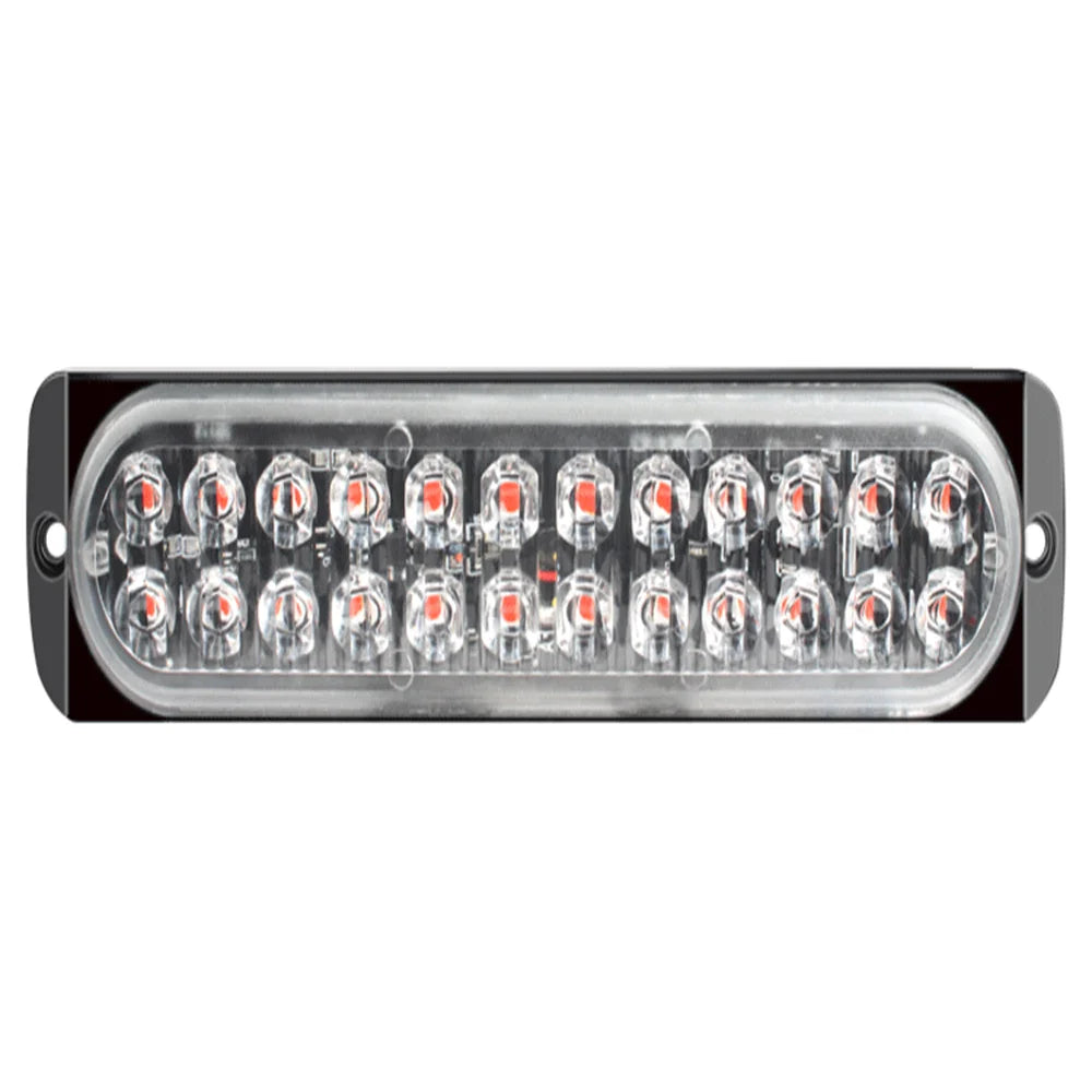 12-24v ultra-thin Strobe 24LED Side Emergency Truck Trailers