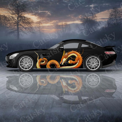 For Universal Large Dragon Pattern 2PCS Set Sticker Univers