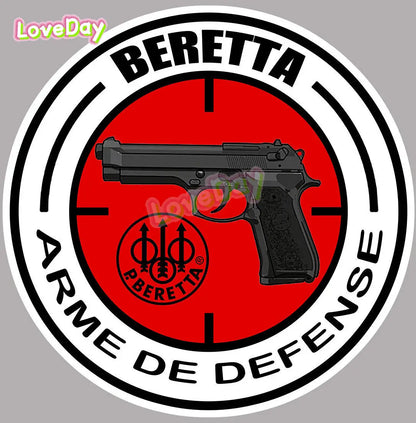 Beretta S Logo Die Cut Decal Sticker Club Wall