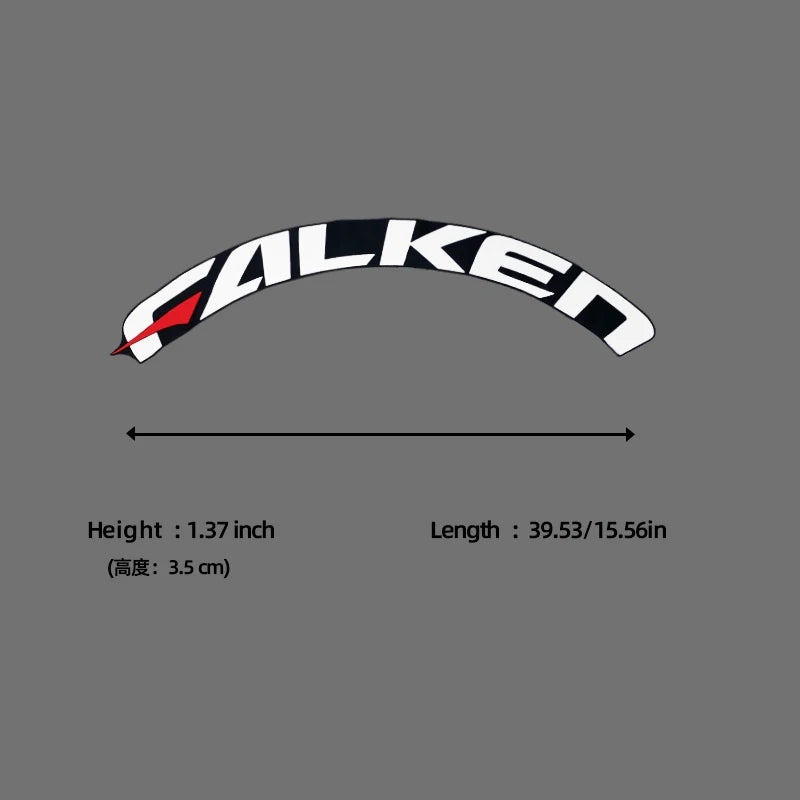 For 4 Wheels Decals 8PCS Lot Tire Decor Stickers Tuning 3D