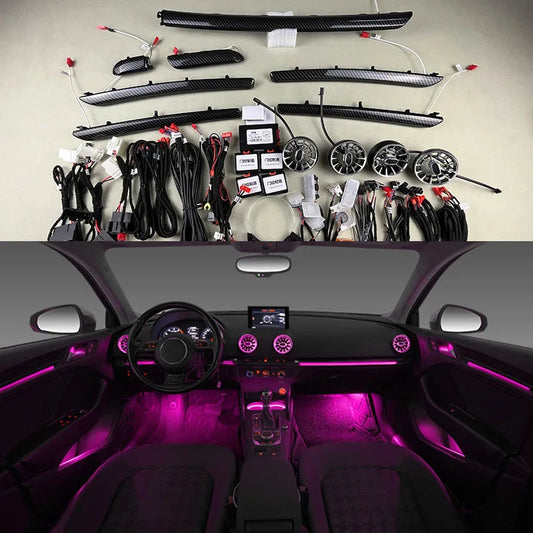 For Audi A3 S3 RS3 8V Door 8Y 2013-2020 Colours Interior Ambient