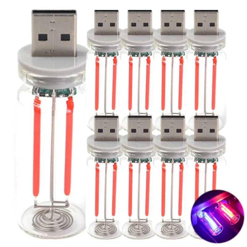 Night Glass ABS Ambient Lighting USB Power Cars Bedrooms