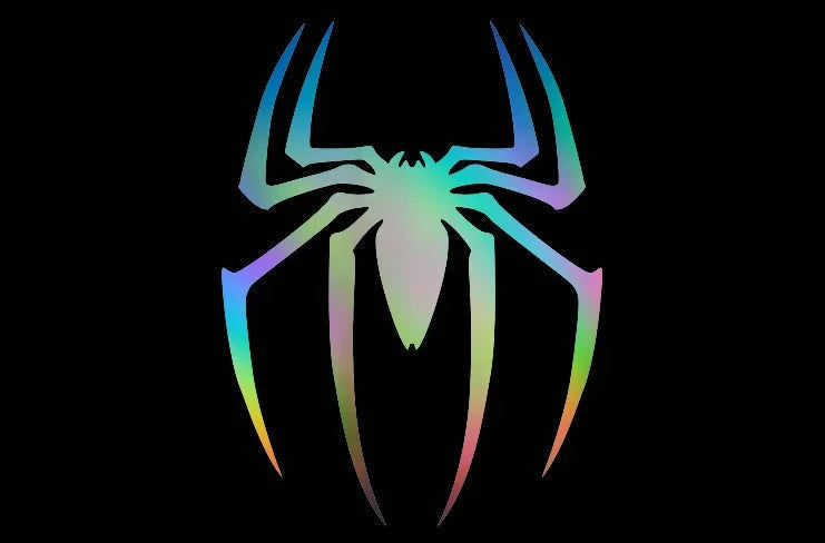 15CM Reptile Black Spider Stickers On Motorcycle Pvc Decals