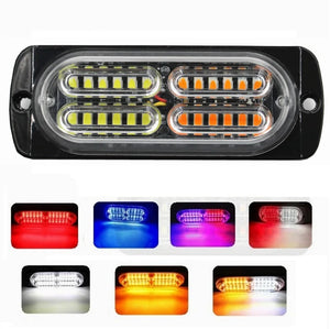24SMD Strobe Warning 12V 24V Flash Truck Traffic Side
